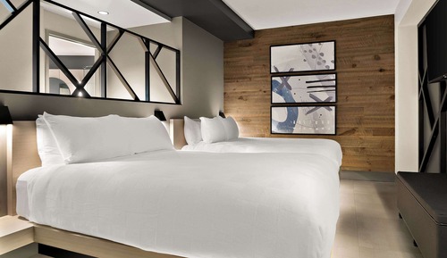 Habitación estándar, 2 camas de matrimonio, no fumadores