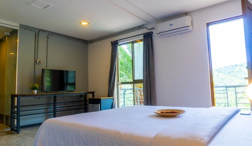 Habitación Deluxe, 1 habitación, balcón, vistas a la montaña