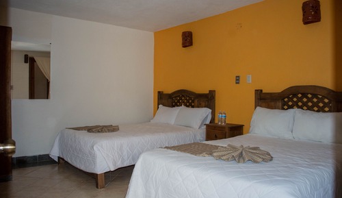 Habitación económica, 2 camas dobles