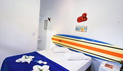 Habitación estándar doble, baño privado