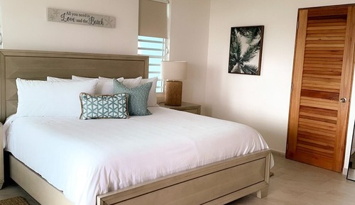 Habitación panorámica, 1 cama de matrimonio grande, vistas al mar