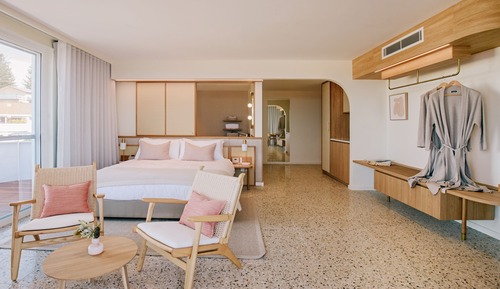 Habitación, 1 cama de matrimonio grande, accesible para personas con discapacidad (Pippi)