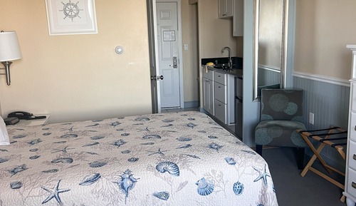 Estudio básico, 1 cama de matrimonio