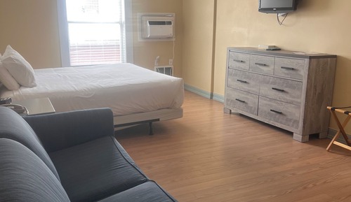 Suite estudio básica, 1 cama de matrimonio grande