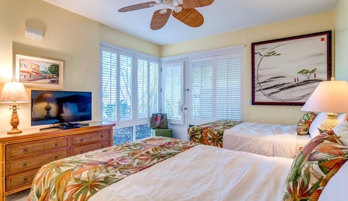Villa, 2 habitaciones, lanai, vistas al mar (KBV-14G4)