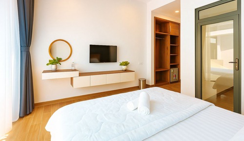 Habitación Deluxe doble, 1 cama de matrimonio grande, no fumadores