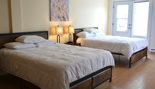 Suite estudio Confort, 2 camas de matrimonio