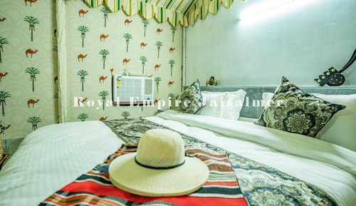 Tienda Royal, 1 cama de matrimonio grande, no fumadores, vistas al desierto