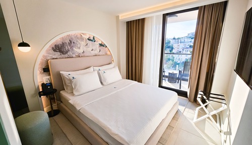 Habitación junior doble, no fumadores, vistas al mar