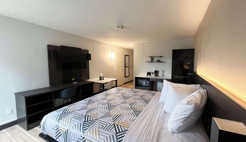 Habitación estándar, 1 cama de matrimonio grande, no fumadores, cocina básica