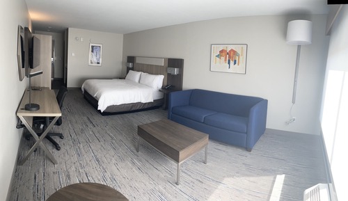Suite, 1 cama de matrimonio grande con sofá cama