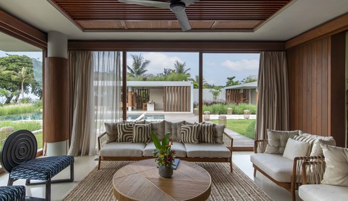 Villa, 3 habitaciones, frente a la playa (Ghan'nu)