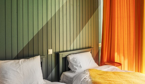 Habitación básica doble, 2 camas individuales