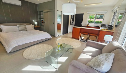 Suite Deluxe, 1 cama de matrimonio grande, vistas al jardín