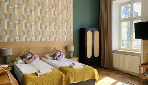Estudio de lujo, 1 cama de matrimonio grande