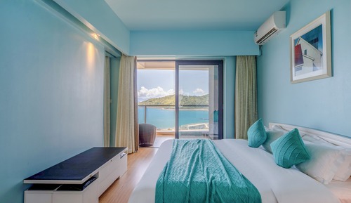 Apartamento superior, 2 camas de matrimonio, vistas al mar