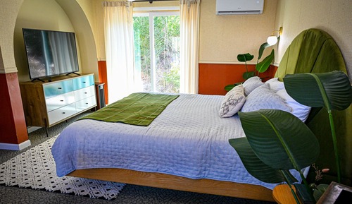 Suite de luna de miel, 1 cama de matrimonio grande, patio