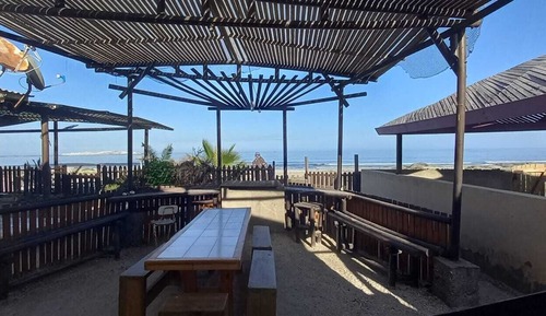 Cabaña Club, varias camas, terraza, vistas al mar