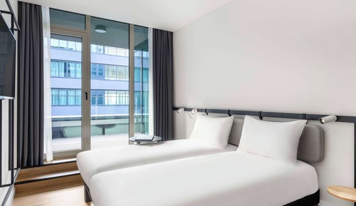 Habitación estándar, 2 camas individuales, balcón