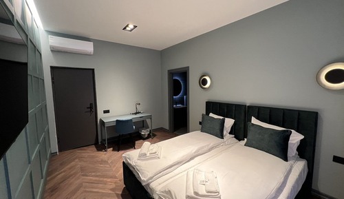 Habitación con 1 cama doble o 2 individuales
