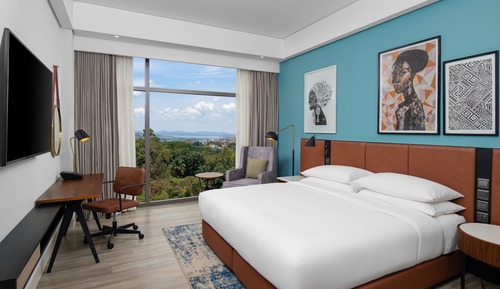Habitación Deluxe, 1 cama de matrimonio grande, no fumadores, vistas a la ciudad