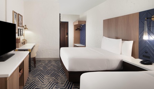Suite estudio, 2 camas de matrimonio
