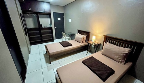 Habitación con 2 camas individuales
