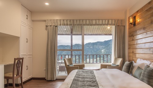 Habitación Premium, balcón, vistas a la montaña