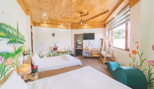Habitación cuádruple Deluxe