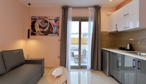 Habitación ejecutiva doble, 1 cama doble con sofá cama, no fumadores, planta baja