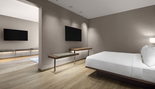 Suite, 1 habitación (Mobility/Hearing Access, Roll-in Shwr)