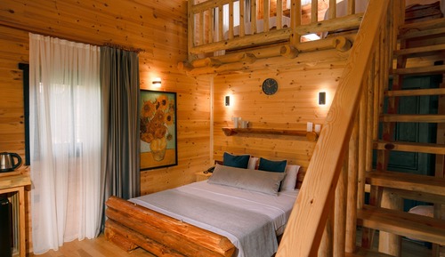Loft, chimenea (MEZZEN FLOOR)