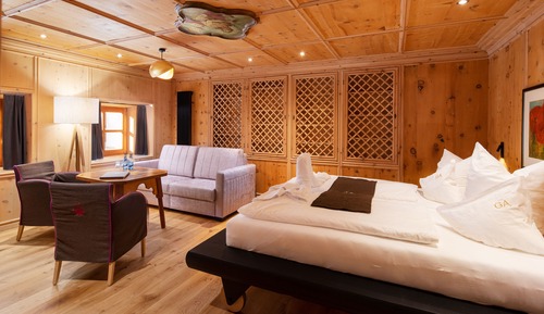 Habitación Deluxe doble, 1 cama doble, no fumadores, vistas a la montaña