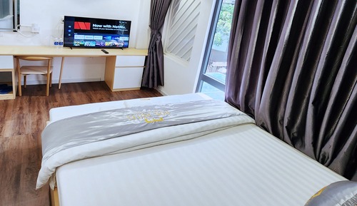 Habitación Deluxe doble, 1 cama de matrimonio, baño privado