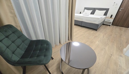 Habitación estándar doble, 1 habitación, no fumadores, vistas a la ciudad