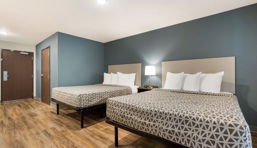 Habitación, 2 camas de matrimonio, accesible para personas con discapacidad, no fumadores