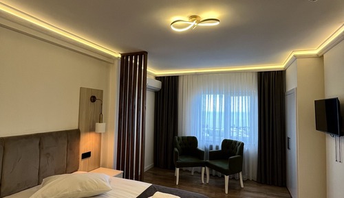 Habitación Deluxe, 1 cama de matrimonio, vistas al mar