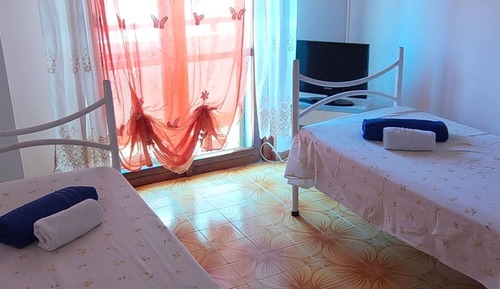 Dormitorio compartido, 1 habitación, fumadores, balcón