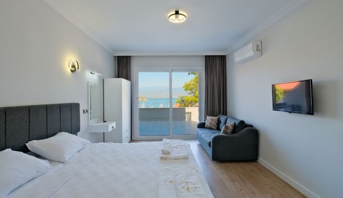 Suite estudio, vistas al mar