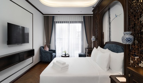 Habitación Deluxe con 1 cama doble o 2 individuales, vistas a la ciudad