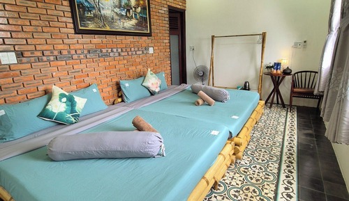 Habitación cuádruple Deluxe, 2 camas de matrimonio