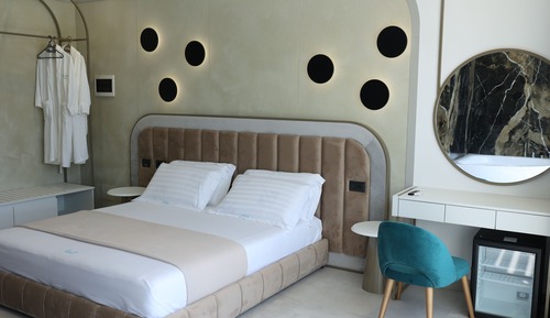 Habitación Deluxe doble, bañera de hidromasaje, vistas al mar