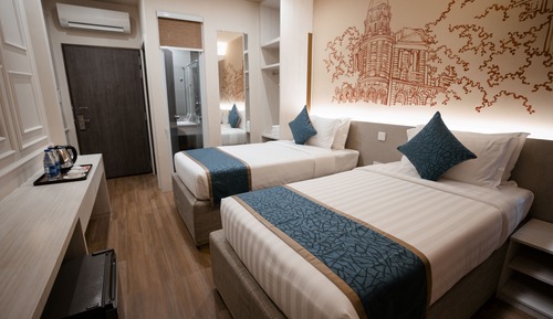 Habitación Deluxe con 1 cama doble o 2 individuales