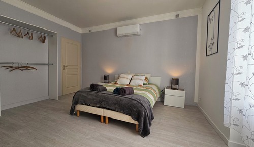 Habitación sénior doble, ducha adaptada