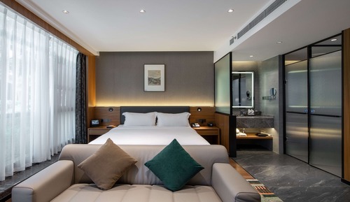 Habitación superior, 1 cama de matrimonio grande