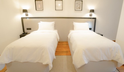 Habitación clásica, 2 camas individuales, no fumadores, vistas a la ciudad