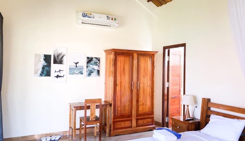 Bungalow Deluxe, vistas al jardín