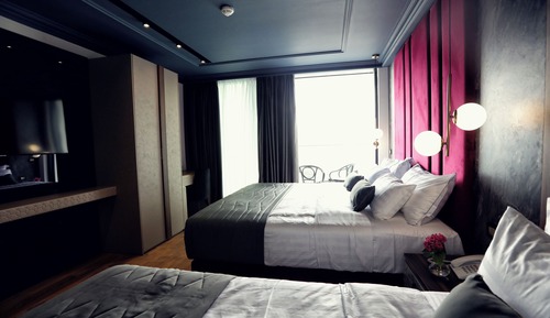 Habitación triple Deluxe, vistas al mar