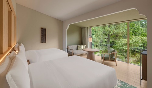 Habitación estándar, 2 camas individuales, vistas al jardín
