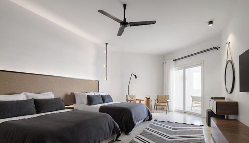 Habitación Deluxe con 2 camas individuales, vistas al mar